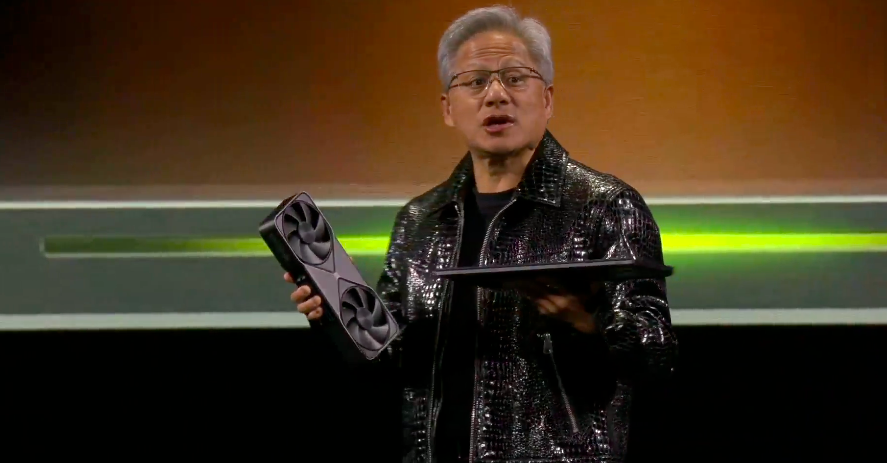 黄仁勋CES 2025最新演讲（全）：RTX 50显卡、单手可握的超级AI PC亮相插图8